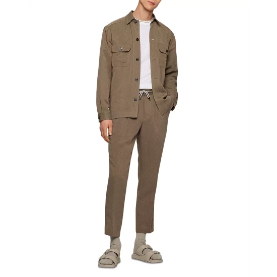 Top 10 π BOSS Perin Tapered Pants Green π 2 Top 10 π BOSS Perin Tapered Pants Green π - Image 2