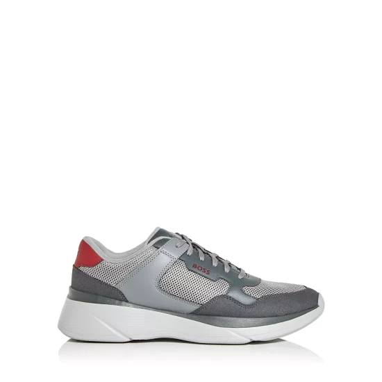Cheapest π BOSS Dean Low Top π Sneakers Dark Grey π 3 Cheapest π BOSS Dean Low Top π Sneakers Dark Grey π - Image 3