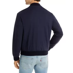 Best deal 👏 BOSS Performance Jersey Slim Fit Bomber Jacket" Navy ⌛ -BOSS Hugo Boss Shop unnamed file 495