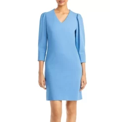 Best reviews of π BOSS Distany Sheath π Dress Mountain Blue βοΈ
