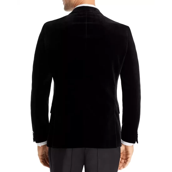 Best Pirce π HUGO Arti Velvet Extra Slim Fit Jacket Black π₯ 2 Best Pirce π HUGO Arti Velvet Extra Slim Fit Jacket Black π₯ - Image 2