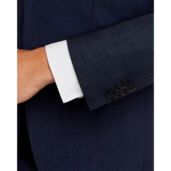 Best Sale β€οΈ BOSS H-Huge Melange Solid Slim Fit 3-Piece Suit Navy π 4 Best Sale β€οΈ BOSS H-Huge Melange Solid Slim Fit 3-Piece Suit Navy π - Image 4