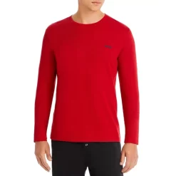 Best reviews of 👍 BOSS Cotton Blend Waffle Knit Embroidered Logo Long Sleeve Tee 👏 -BOSS Hugo Boss Shop unnamed file 543