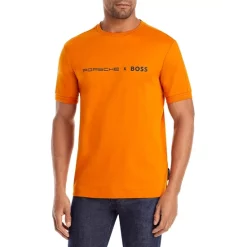 Promo ❤️ BOSS Tiburt Porsche Collaboration Short Sleeve Graphic Tee Black ❤️ -BOSS Hugo Boss Shop unnamed file 548