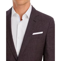 Best Sale 😀 BOSS Hutson Slim Fit Blazer Burgundy 🛒 -BOSS Hugo Boss Shop unnamed file 561