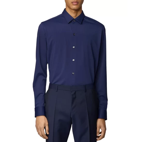 Cheapest π₯ BOSS Robbie Regular Fit π Shirt Dark Red π 4 Cheapest π₯ BOSS Robbie Regular Fit π Shirt Dark Red π - Image 4