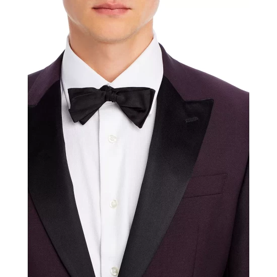 Buy 𧨠Hugo Boss Huge Slim Fit Tuxedo Blackberry π 3 Buy 𧨠Hugo Boss Huge Slim Fit Tuxedo Blackberry π - Image 3