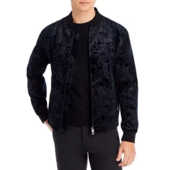 Coupon 🔔 BOSS C-Hanry Slim Fit Bomber Jacket Dark Blue 😍