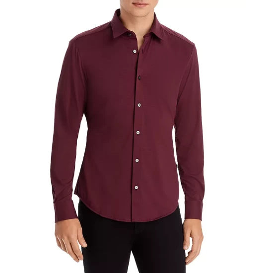 Cheapest π₯ BOSS Robbie Regular Fit π Shirt Dark Red π 7 Cheapest π₯ BOSS Robbie Regular Fit π Shirt Dark Red π - Image 7