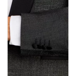 Cheap ⭐ BOSS Jeckson Glitter Effect Regular Fit Dinner Jacket Dark Gray ✔️ -BOSS Hugo Boss Shop unnamed file 617