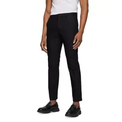 Cheapest ⌛ BOSS Kaito1_T Stretch Slim Fit Pants Dark Blue 😀