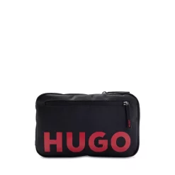 New 🎉 BOSS Hugo Boss Ethon Monostrap 🎒 Backpack Black 🧨