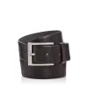 Best deal 😉 BOSS Hugo Boss Men's Clo Embossed Leather Belt Black 👍