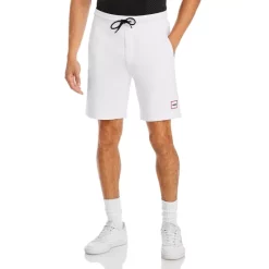 Best Pirce 😉 HUGO Relaxed Fit Drawstring Shorts White 😉 -BOSS Hugo Boss Shop unnamed file 684