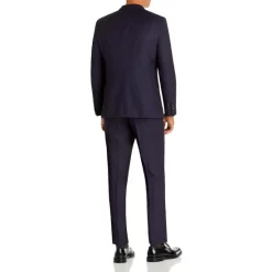 Cheapest ⭐ BOSS H-Huge Tonal Check Slim Fit Suit Dark Blue 🔥 -BOSS Hugo Boss Shop unnamed file 705