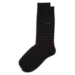 Coupon 🛒 BOSS Brad Striped 👗 Dress 🧦 Socks Black 🔥