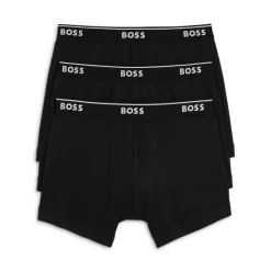 Top 10 🥰 BOSS Classic Cotton Boxer Briefs, Pack Of 3 Black 🥰