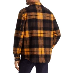 Brand new 🎁 BOSS Carper Relaxed Fit Plaid 👕 Shirt Jacket Rust/copper 💯 -BOSS Hugo Boss Shop unnamed file 73