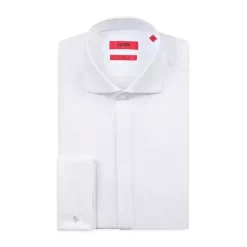 Deals ✨ HUGO Katthew Slim Fit 👗 Dress 👚 Shirt White ✔️