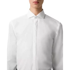 Deals ✨ HUGO Katthew Slim Fit 👗 Dress 👚 Shirt White ✔️ -BOSS Hugo Boss Shop unnamed file 756