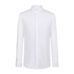 Deals ✨ HUGO Katthew Slim Fit 👗 Dress 👚 Shirt White ✔️ -BOSS Hugo Boss Shop unnamed file 757