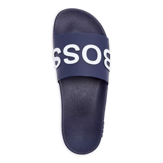 Buy π BOSS Hugo Men's Bay Logo Slide π©΄ Sandals Navy 𧨠2 Buy π BOSS Hugo Men's Bay Logo Slide π©΄ Sandals Navy 𧨠- Image 2