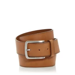 Outlet ❤️ BOSS Hugo Boss Men's Burnished Leather Belt Medium Brown ✨