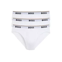 Best reviews of 😀 BOSS Power Cotton Blend Briefs, Pack Of 3 White ✨