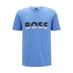 Top 10 🥰 BOSS Logo Print Tee Dark Blue ❤️ -BOSS Hugo Boss Shop unnamed file 78