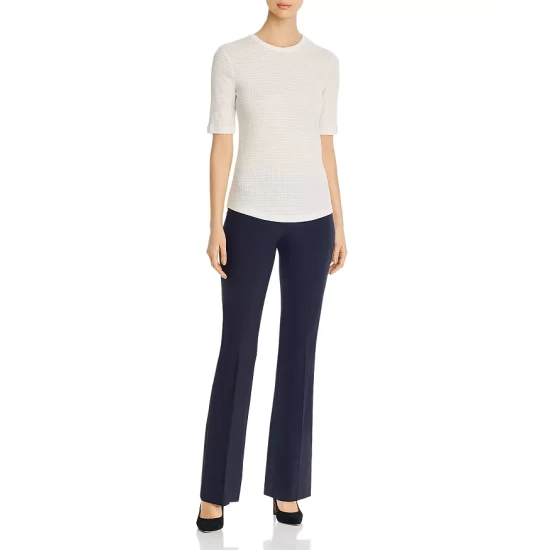 Buy π BOSS Tulea Fundamental Side-Zip Bootcut Pants Navy π₯° 4 Buy π BOSS Tulea Fundamental Side-Zip Bootcut Pants Navy π₯° - Image 4