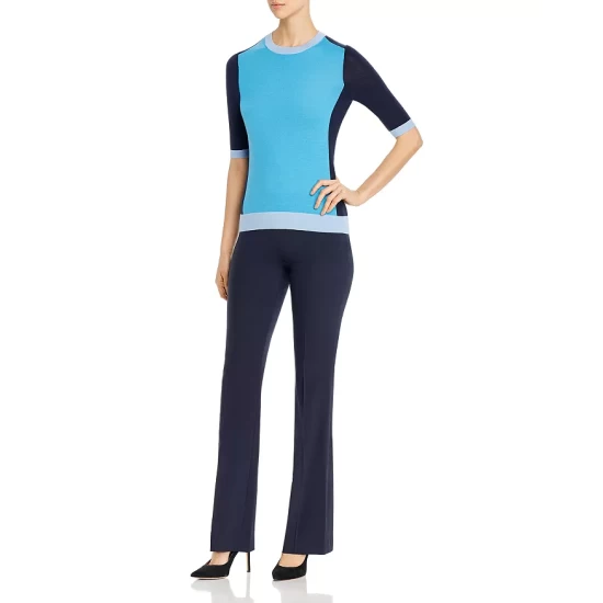 Buy π BOSS Tulea Fundamental Side-Zip Bootcut Pants Navy π₯° 5 Buy π BOSS Tulea Fundamental Side-Zip Bootcut Pants Navy π₯° - Image 5