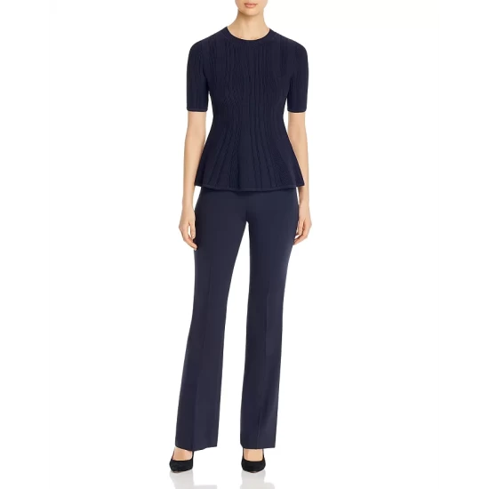 Buy π BOSS Tulea Fundamental Side-Zip Bootcut Pants Navy π₯° 7 Buy π BOSS Tulea Fundamental Side-Zip Bootcut Pants Navy π₯° - Image 7