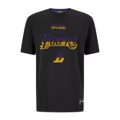 Discount 😍 BOSS Lakers 🏀 Basketball Graphic Tee Black ✔️