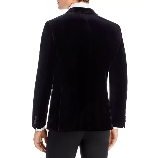 Flash Sale π― BOSS Hutson Velvet Slim Fit Dinner Jacket Black β¨ 2 Flash Sale π― BOSS Hutson Velvet Slim Fit Dinner Jacket Black β¨ - Image 2