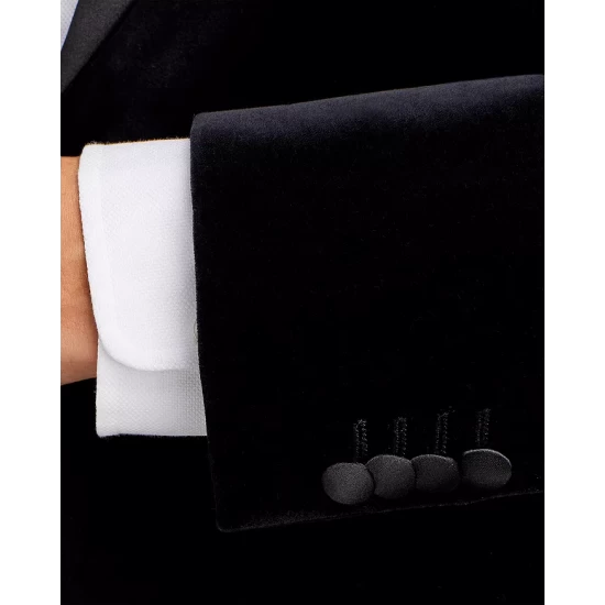 Flash Sale π― BOSS Hutson Velvet Slim Fit Dinner Jacket Black β¨ 4 Flash Sale π― BOSS Hutson Velvet Slim Fit Dinner Jacket Black β¨ - Image 4