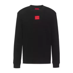 Brand new 🔥 HUGO Dirago Logo Sweatshirt Black ✨ -BOSS Hugo Boss Shop unnamed file 88