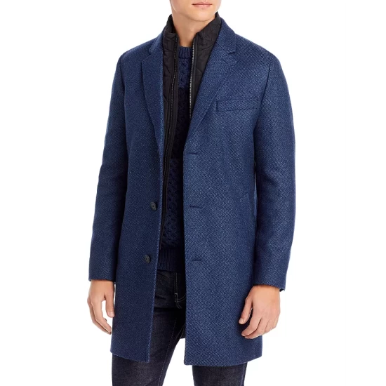Top 10 β HUGO Milogan Wool Blend Textured Slim Fit π§₯ Coat Navy π― 1 Top 10 β HUGO Milogan Wool Blend Textured Slim Fit π§₯ Coat Navy π―