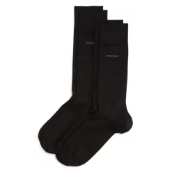 Best reviews of 💯 BOSS Solid 👗 Dress 🧦 Socks - Pack Of 2 Charcoal Gray ✨