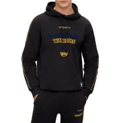 Best deal 😍 BOSS Golden Warriors 🏀 Basketball Graphic Hoodie Black 😉 -BOSS Hugo Boss Shop unnamed file 978
